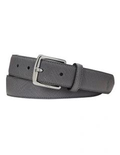 Saffiano Leather Belt