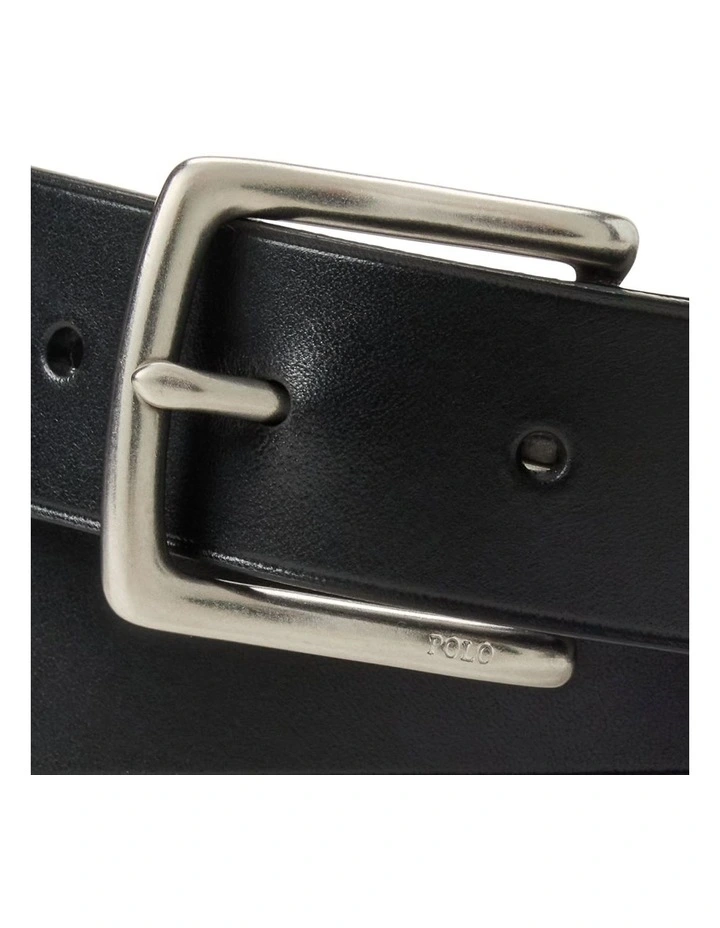 Logo-Plaque Leather Belt image 3