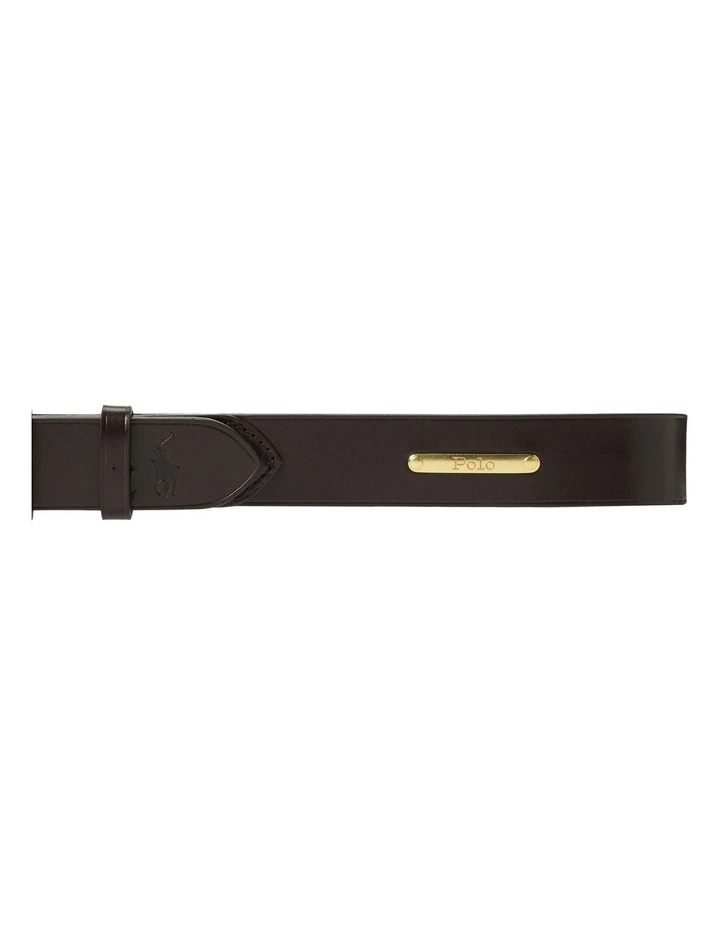 Logo-Plaque Leather Belt image 2