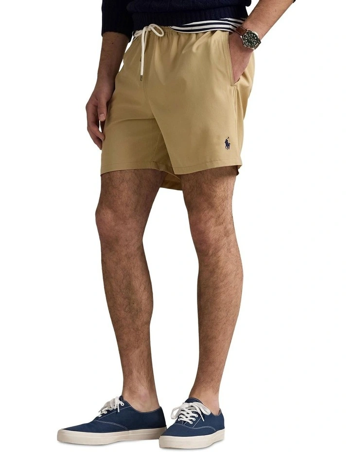 Traveler Classic Swim Trunk in Beige image 1