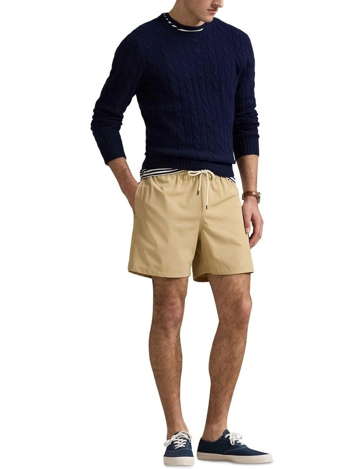 Traveler Classic Swim Trunk in Beige image 3