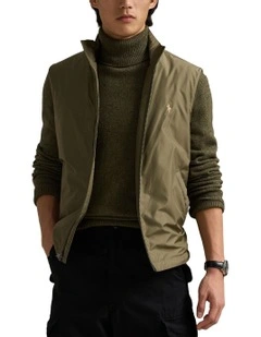 The Southland Insulated Vest in Green
