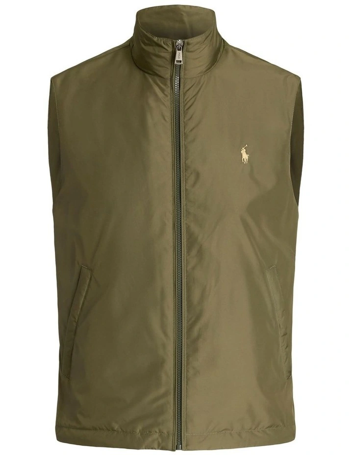The Southland Insulated Vest in Green image 4