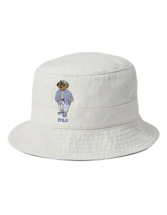 Polo Bear Twill Bucket Hat