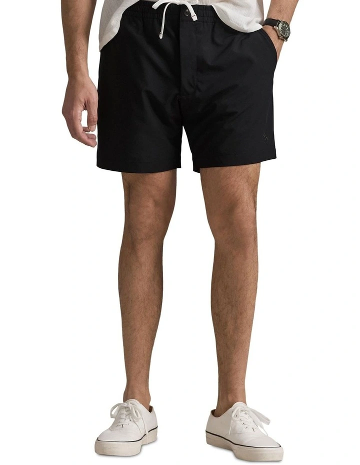 Prepster Swim Trunk 6-Inch in Black image 1