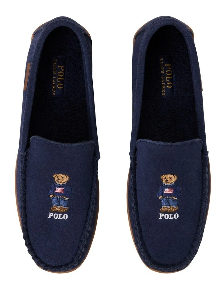 Brenan Polo Bear Suede Slipper image 4