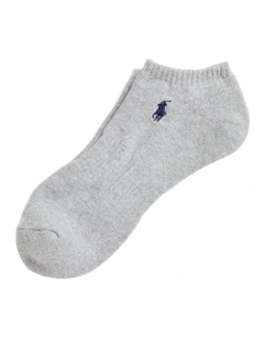 Cotton-Blend Low-Cut Socks