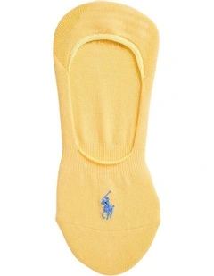 Cotton-Blend Liner Socks