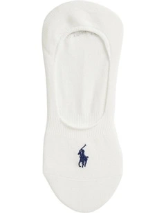 Cotton-Blend Liner Socks