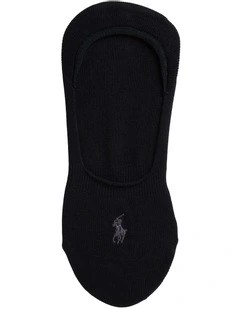 Cotton-Blend Liner Socks