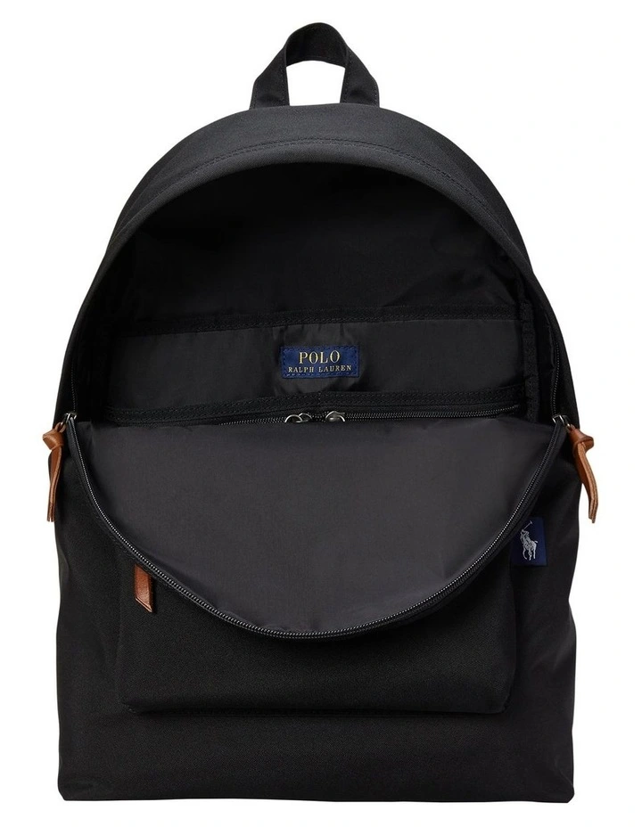 Leather-Trim Backpack image 3
