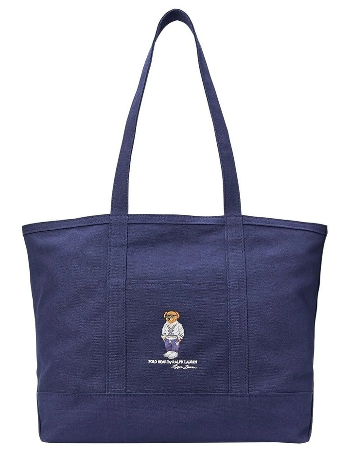 Polo Bear Canvas Tote image 1