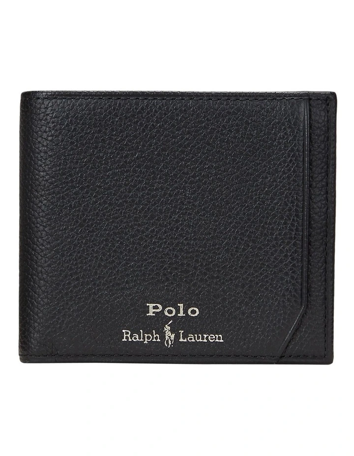 Pebbled Leather Billfold Wallet image 1