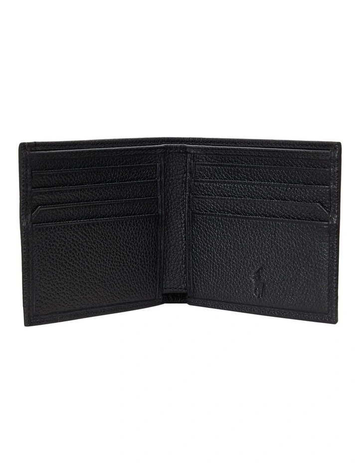 Pebbled Leather Billfold Wallet image 3