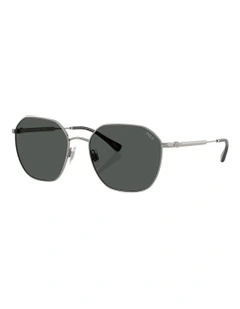Heritage Pen-Hinge Metal Sunglasses
