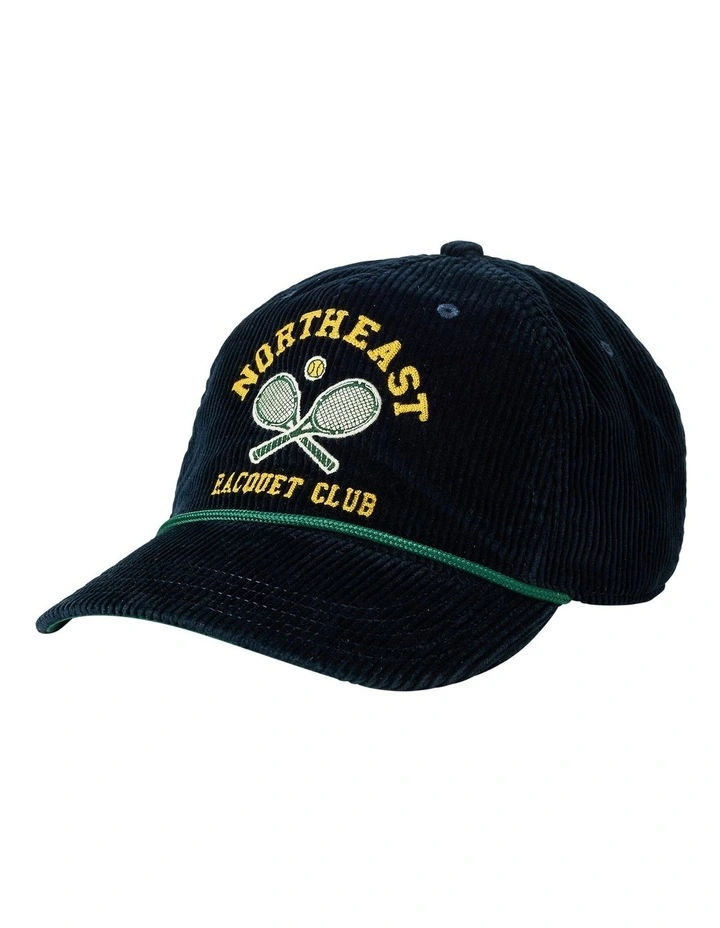 Embroidered Corduroy Cap image 1