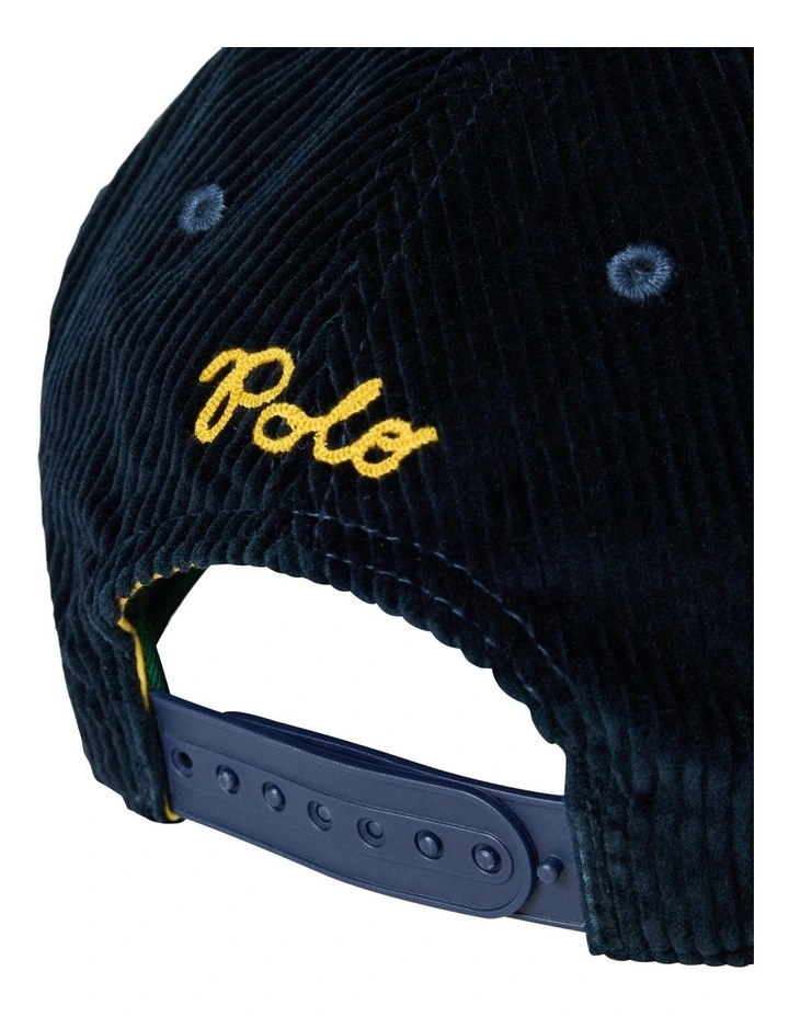Embroidered Corduroy Cap image 3