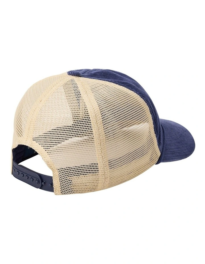 Logo-Patch Corduroy Trucker Cap image 2