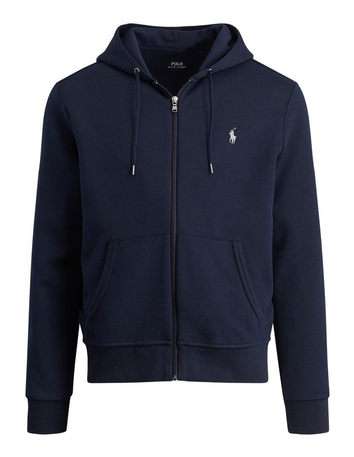 Double-Knit Full-Zip Hoodie image 4