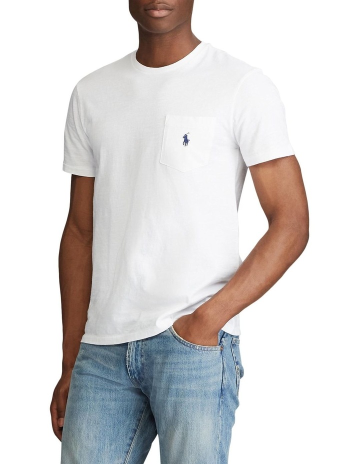 slim fit pocket tee