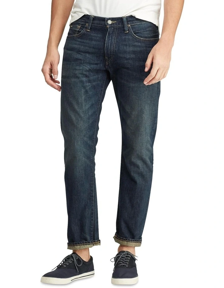 Hampton Straight Fit Jean in Blue image 1