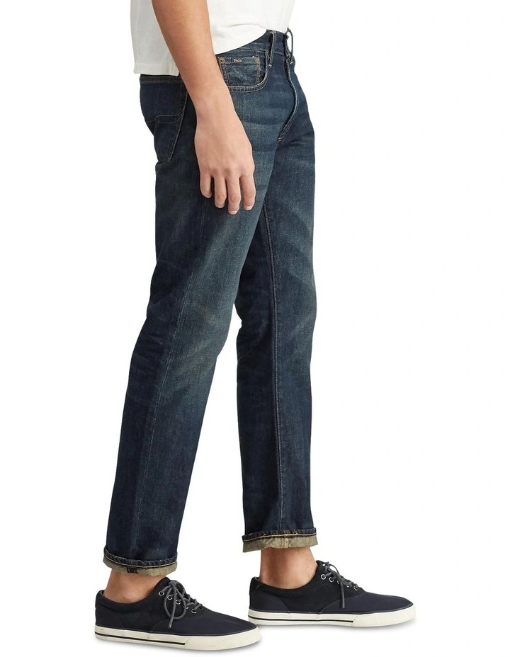Hampton Straight Fit Jean in Blue image 2