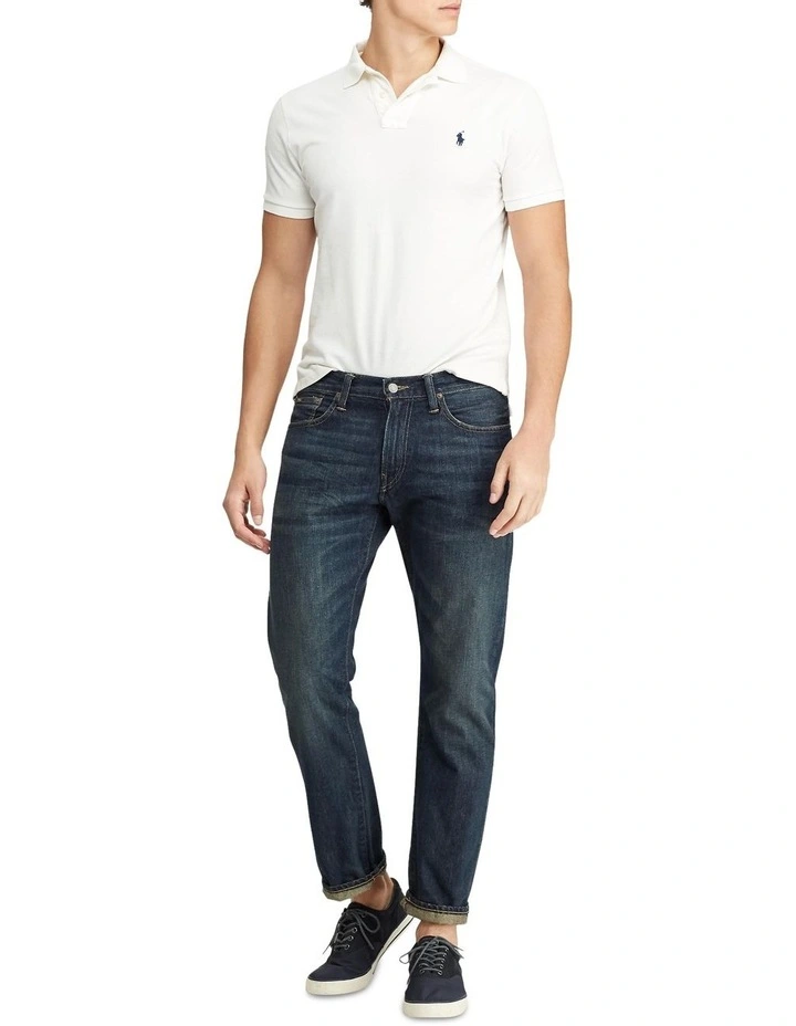 Hampton Straight Fit Jean in Blue image 3