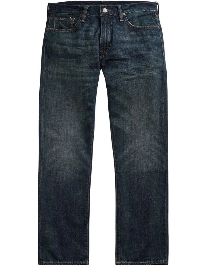 Hampton Straight Fit Jean in Blue image 4