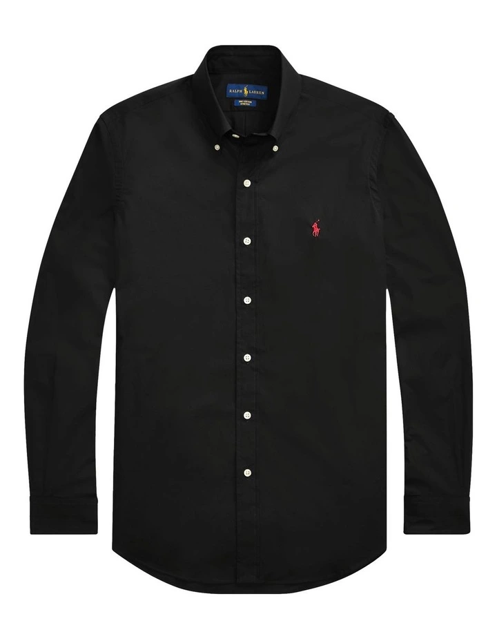 Slim Fit Poplin Shirt image 4