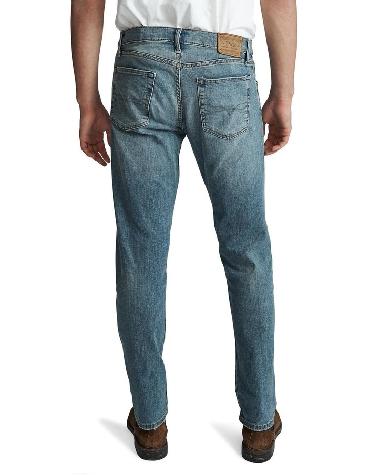 Hampton Relaxed Straight Jean in Blue image 2
