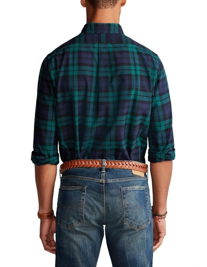シャツ RALPH LAUREN Classic Fit Plaid Oxford Camp Shirt Classic Fit Plaid Oxford Camp Shirt