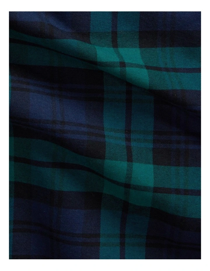 Classic Fit Plaid Oxford Shirt image 5