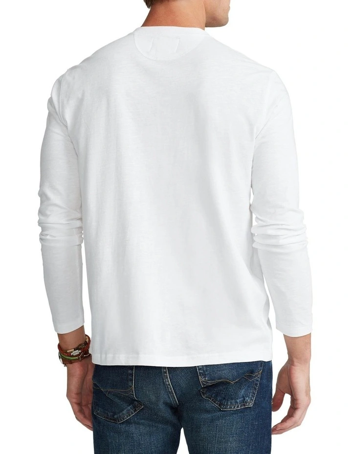 Slub Jersey Henley Shirt image 2