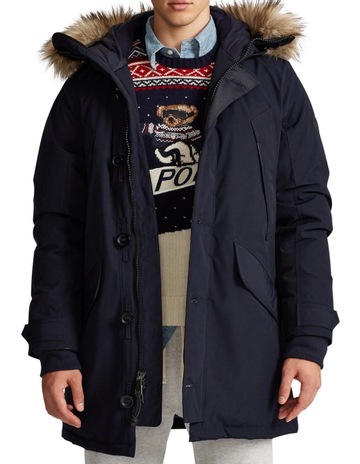 Polo Ralph Lauren Faux Fur-Trim Down 