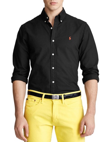 Classic Fit Garment-Dyed Oxford Shirt