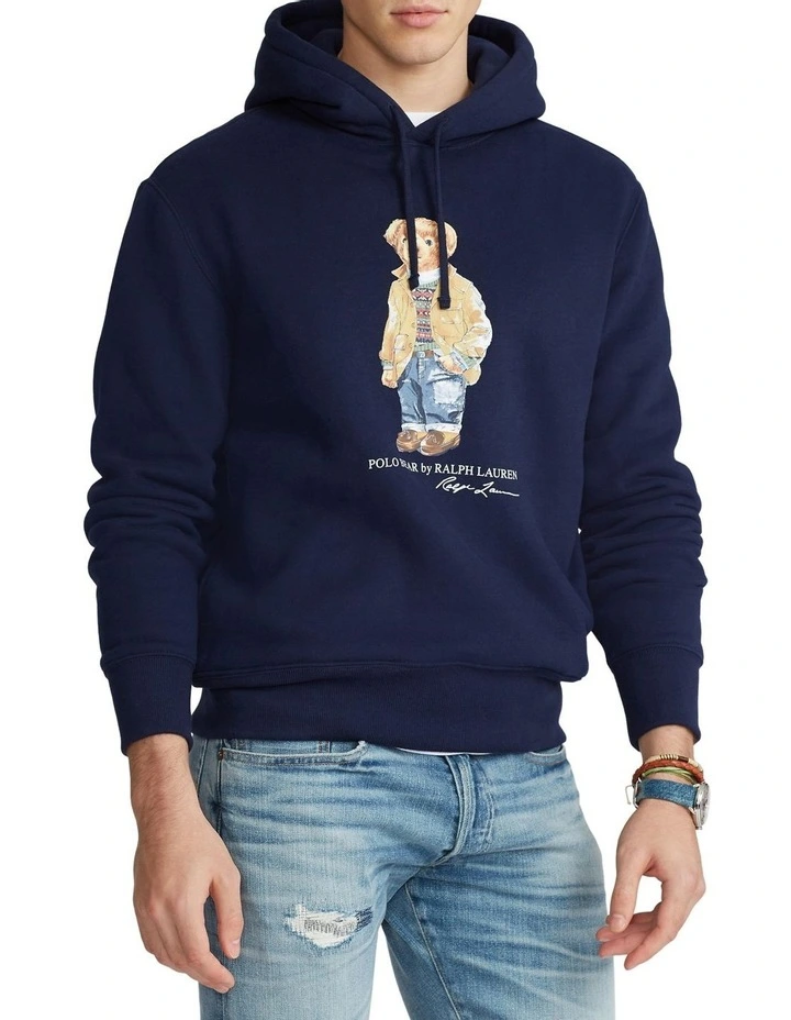 Polo Bear Fleece Hoodie image 1