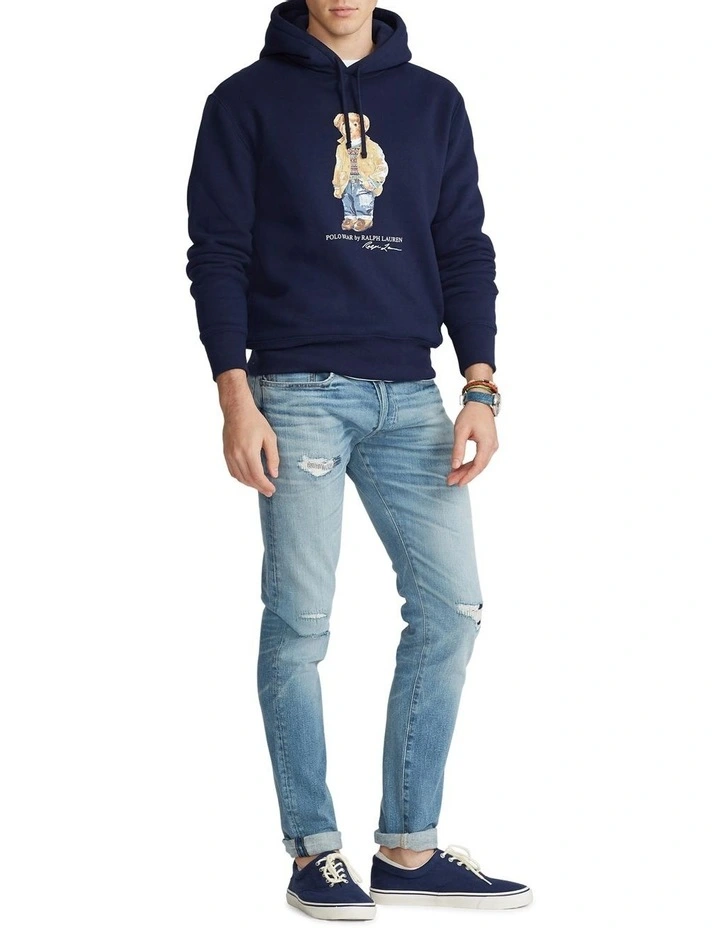 Polo Bear Fleece Hoodie image 3