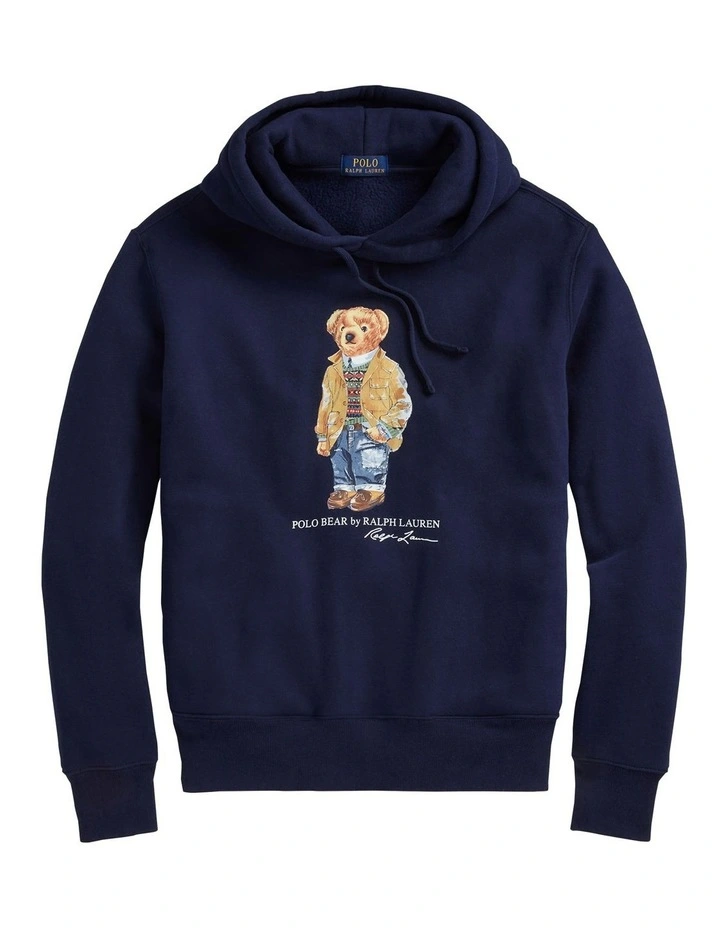Polo Bear Fleece Hoodie image 4