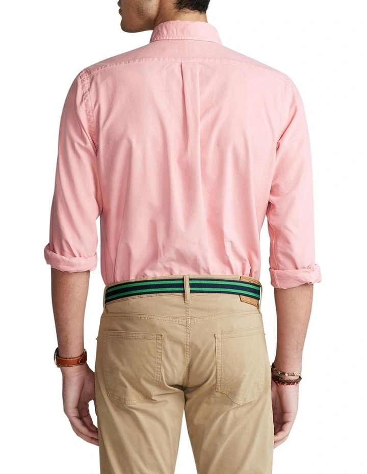 Classic Fit Garment-Dyed Oxford Shirt image 2