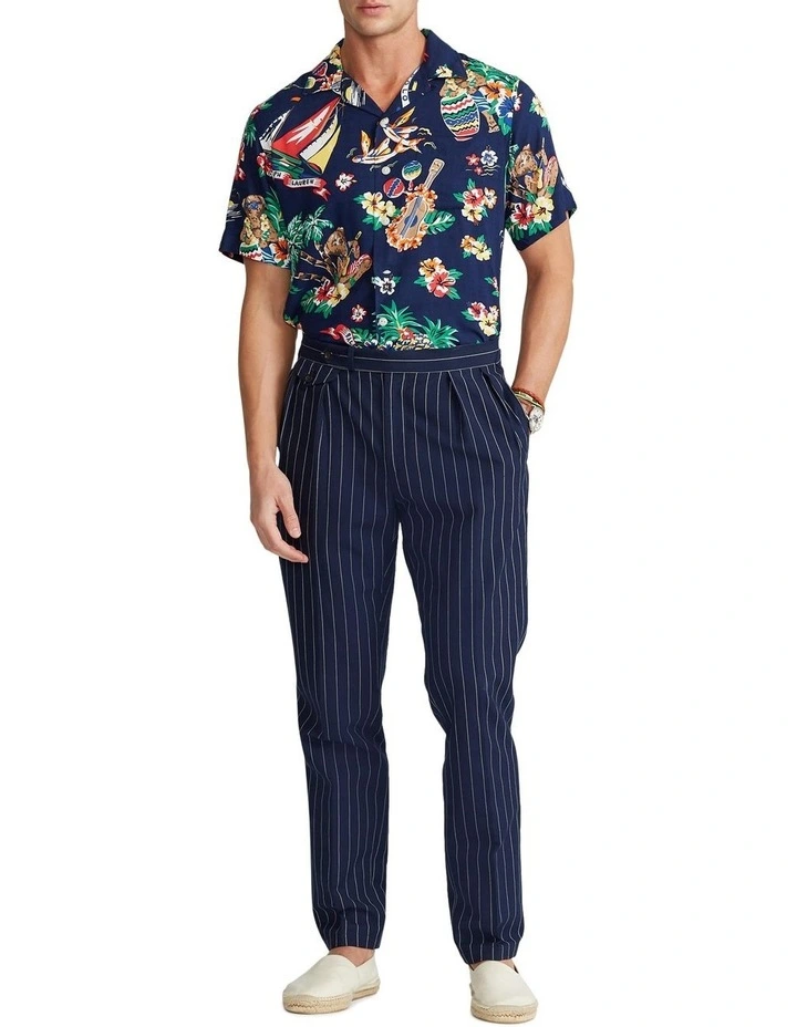Classic Fit Polo Bear Camp Shirt image 3