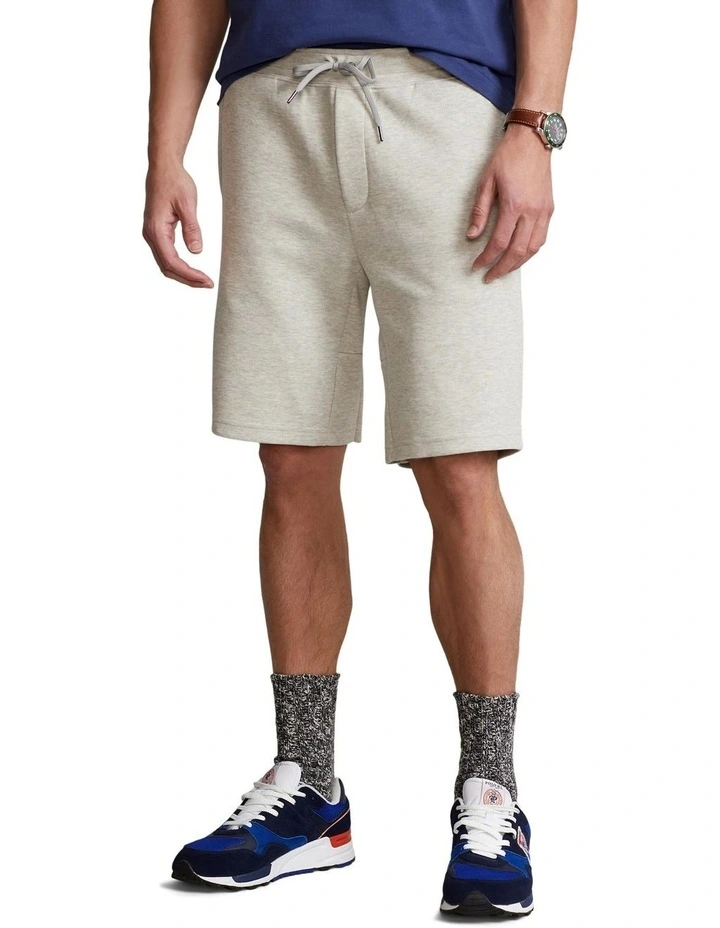 Double-Knit Shorts in Grey image 1