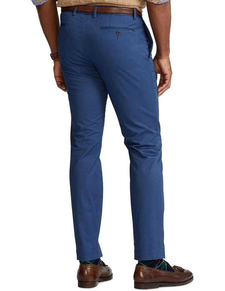 Stretch Slim Fit Twill Pant Navy image 2