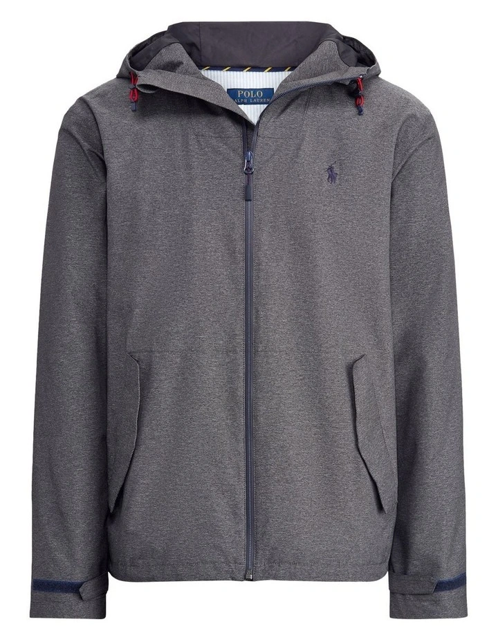 Lightweight Hooded Jacket Grey image 4