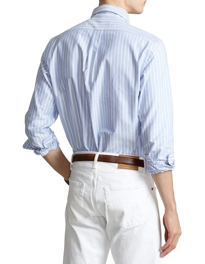 Classic Fit Oxford Shirt in Blue image 2