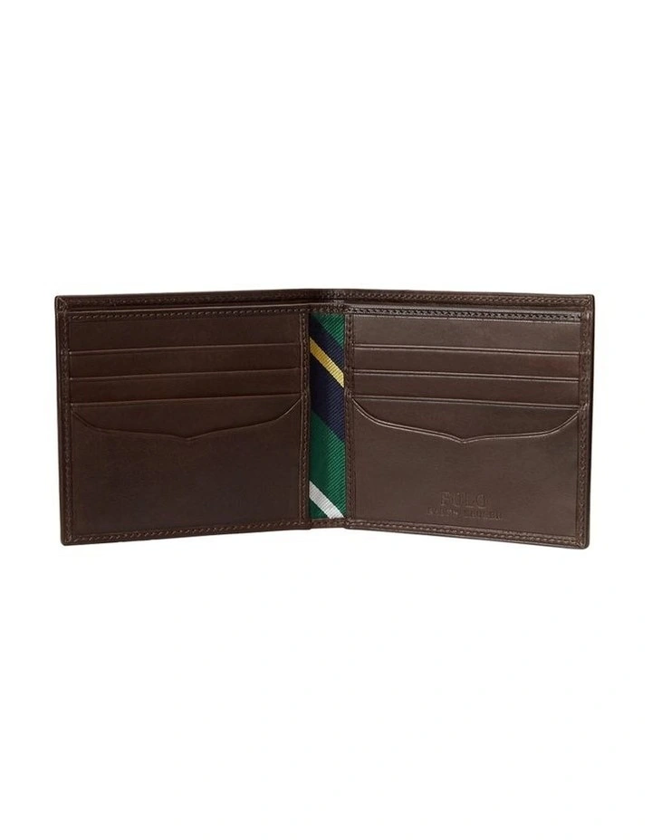 Polo Bear Tie-Silk Billfold Wallet in Multi image 3