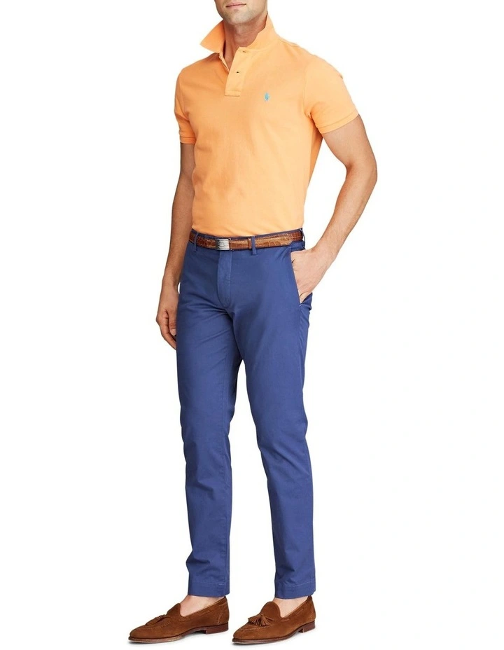Stretch Slim Fit Chino Pant in Navy image 3