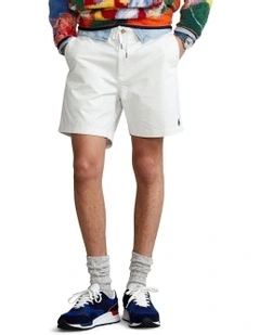 6-Inch Polo Prepster Stretch Chino Short in White
