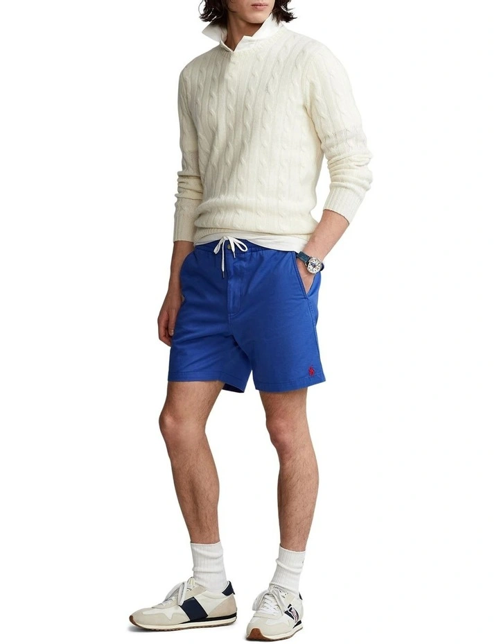Polo Prepster Stretch Chino 6-Inch Short In Blue image 3