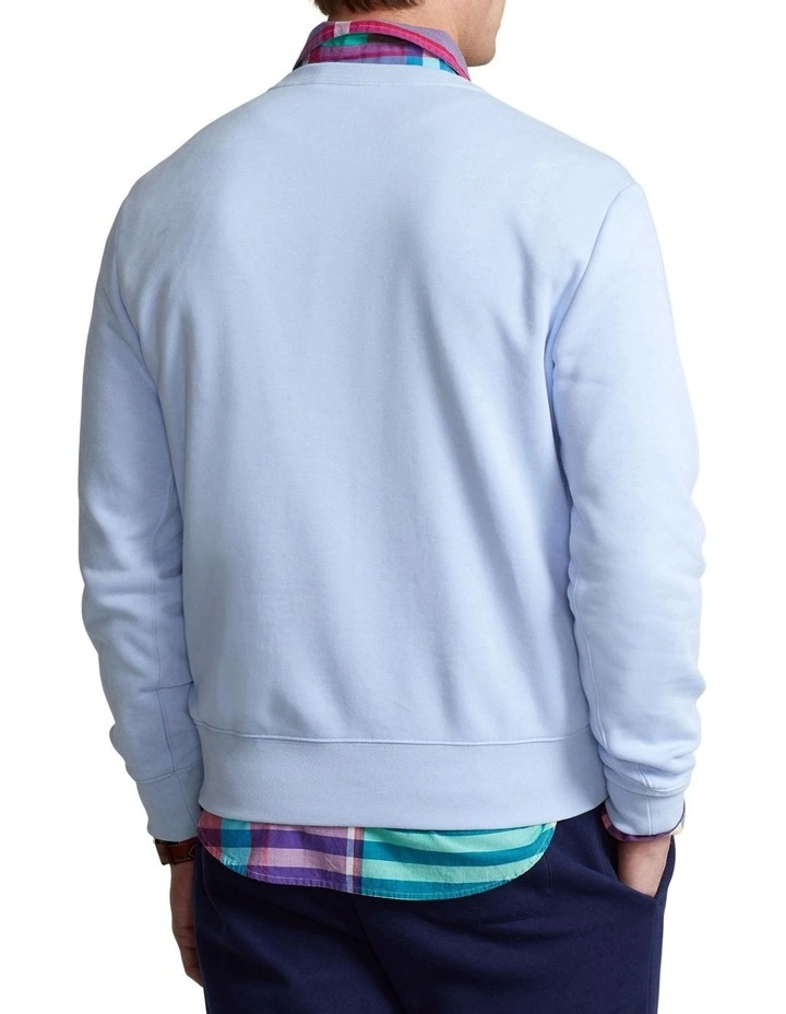 Polo Sport Fleece Sweatshirt in Blue image 2
