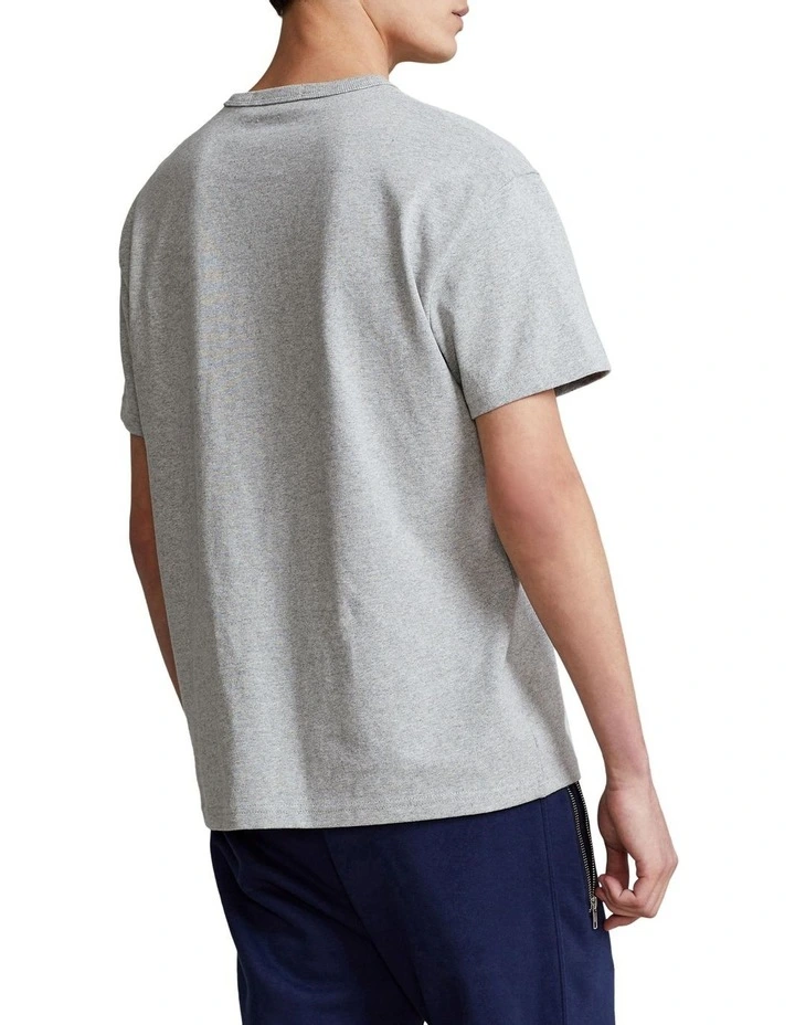 Classic Fit Polo Sport Jersey T-Shirt in Grey image 2
